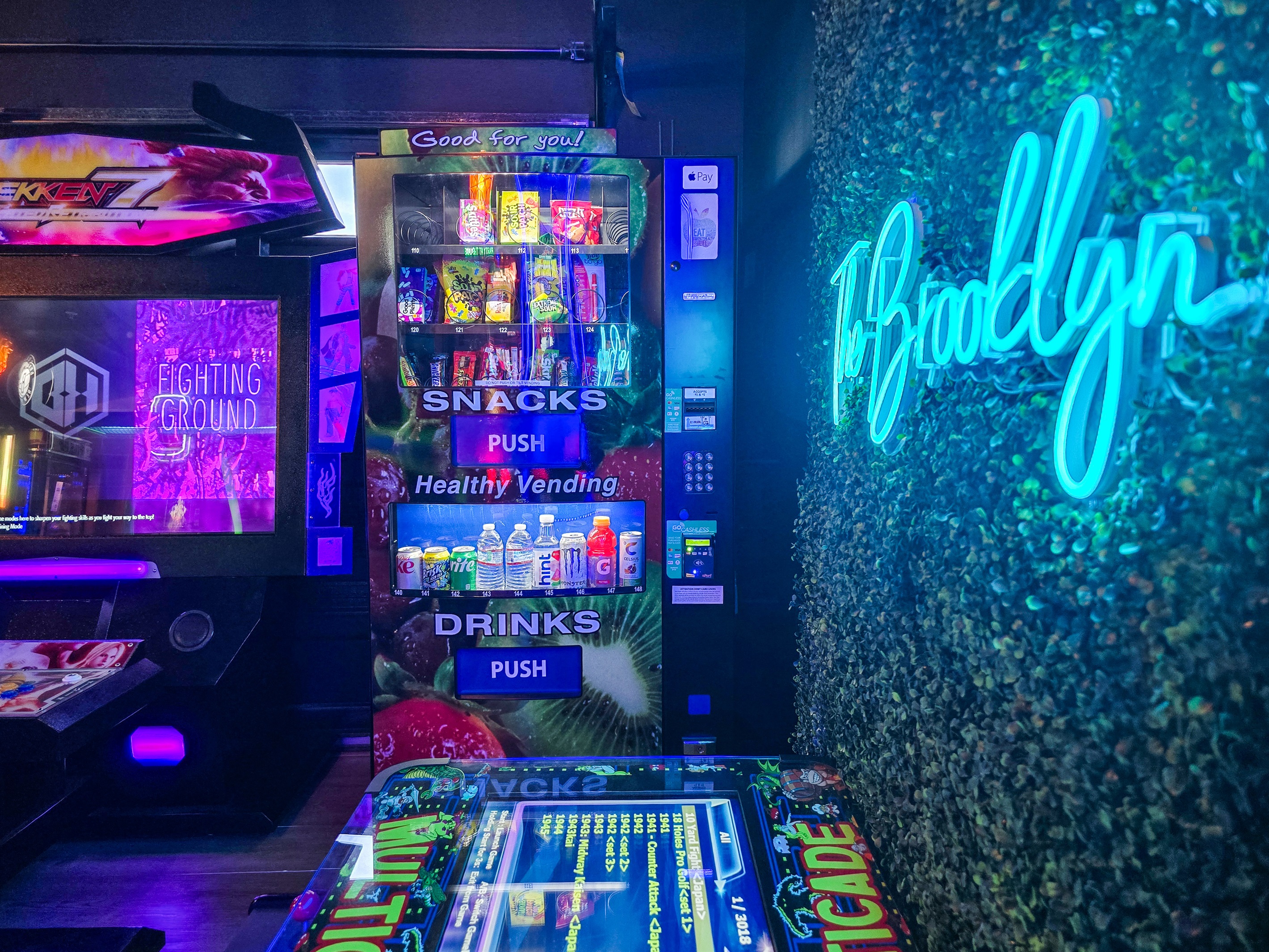 Yes, that's a vending machine! 