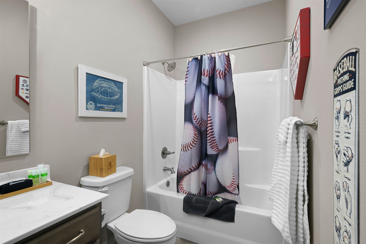 Baseball Dugout bathroom