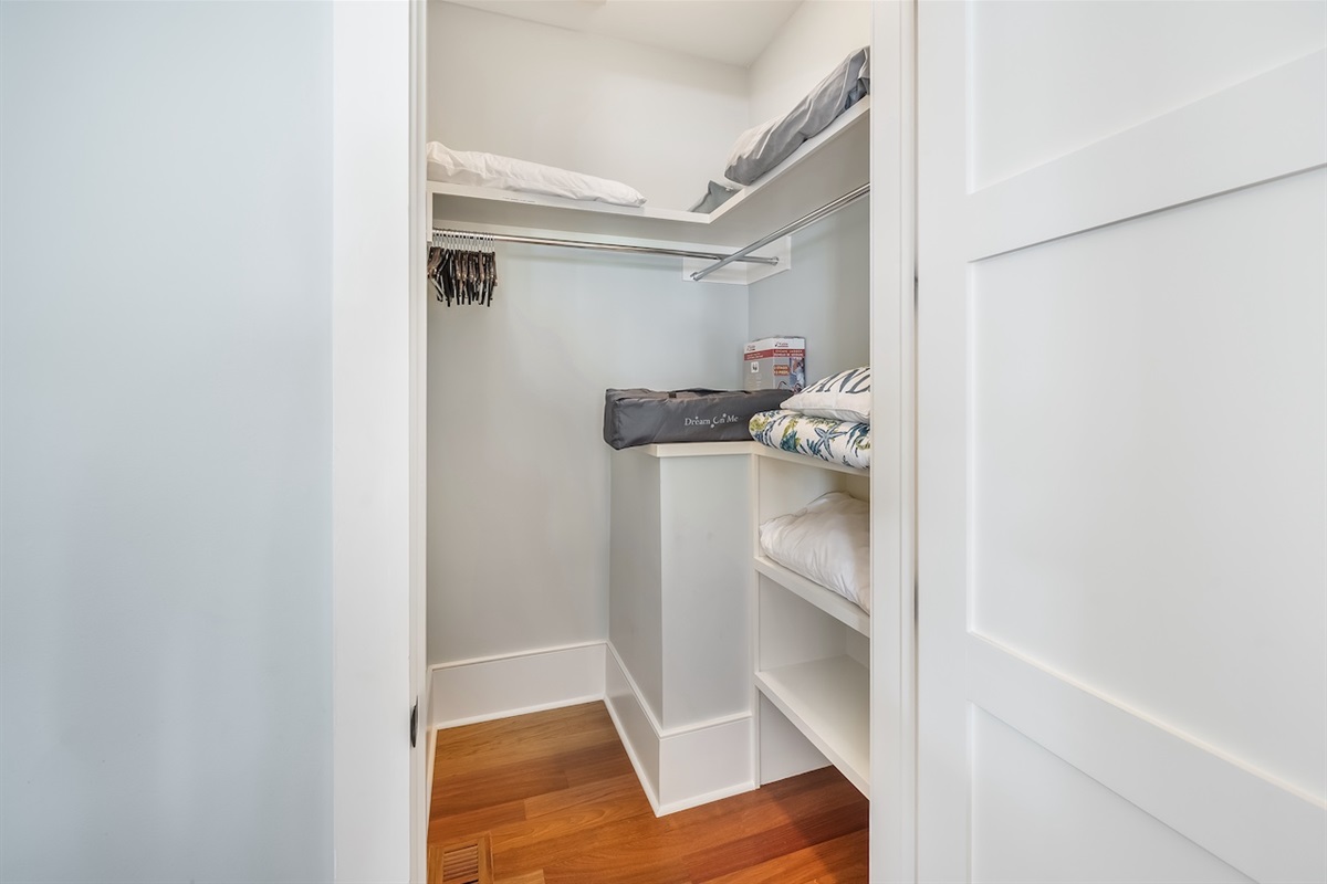 Bedroom 3:  King Bed + Ensuite + TV Shore Thing | 4001 Palm Blvd | Isle of Palms, SC | IOP Escapes