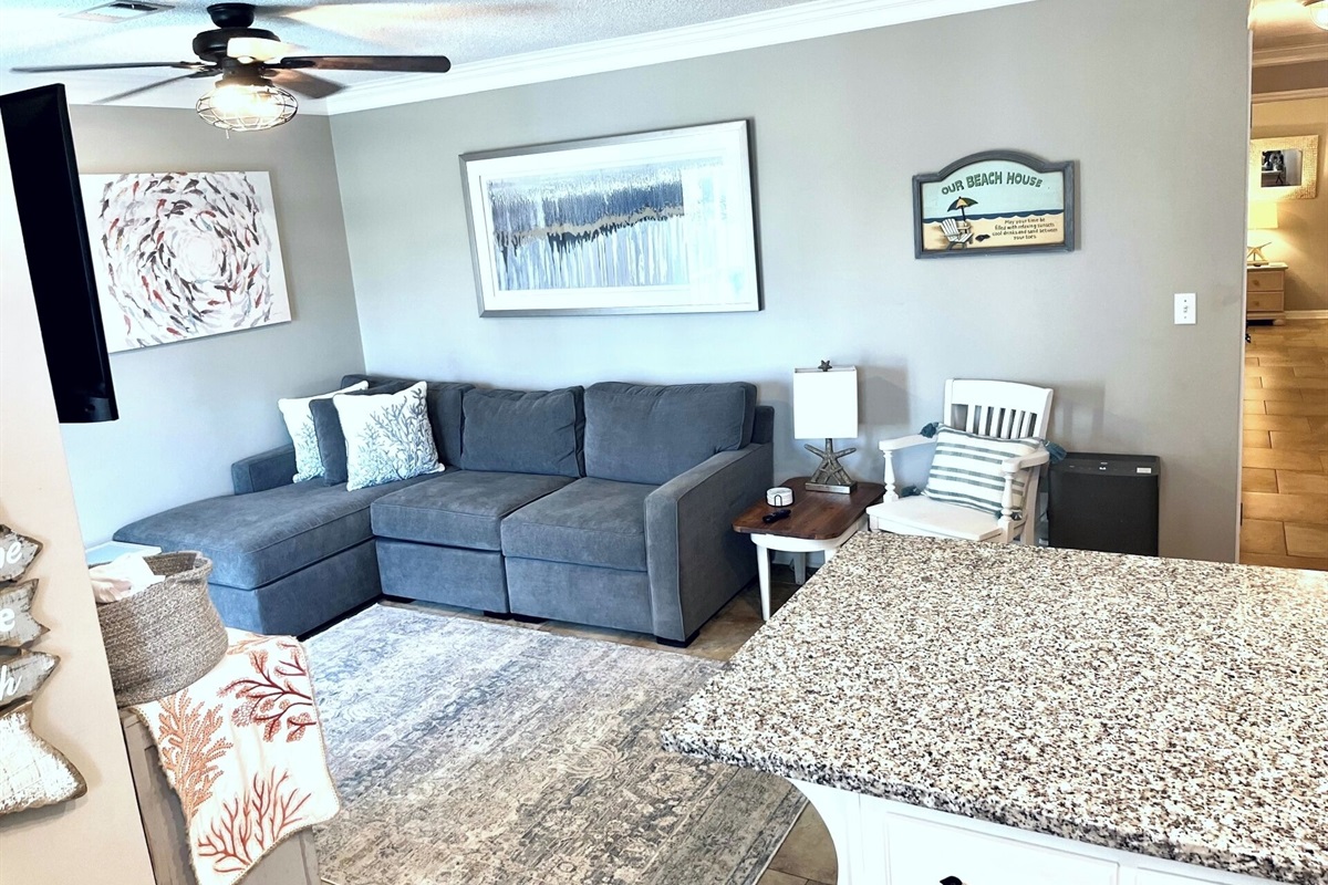 Sectional sofa and chair