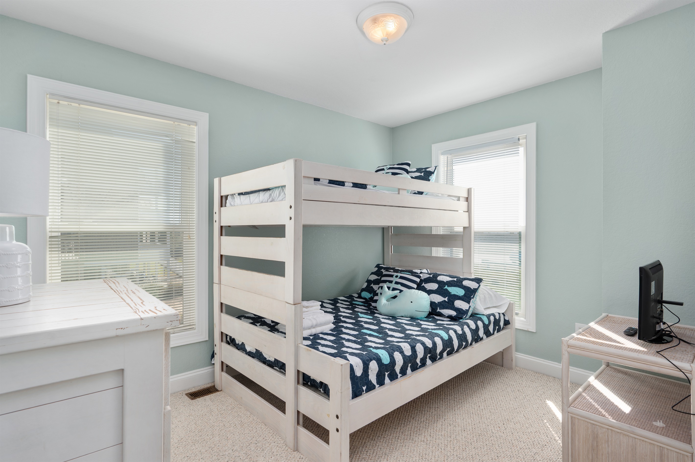 Bunk Bedroom features a Twin over Full bed!