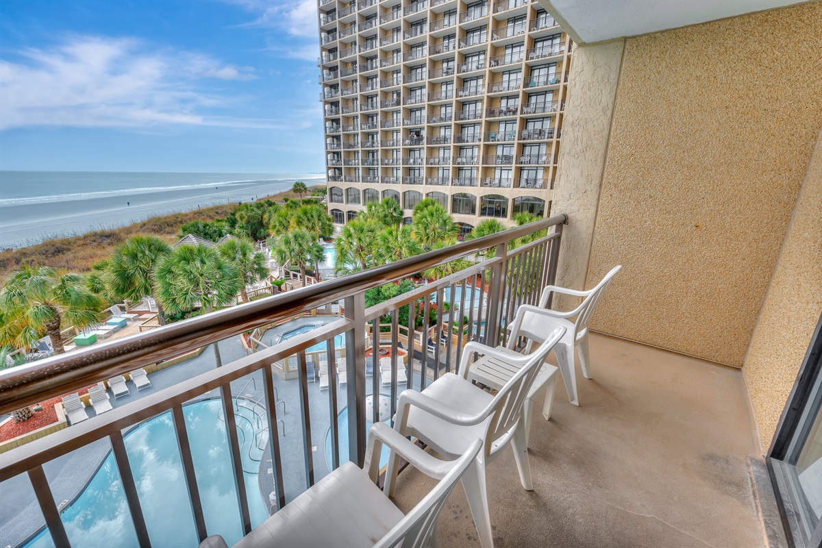 Amazing View from the Balcony!