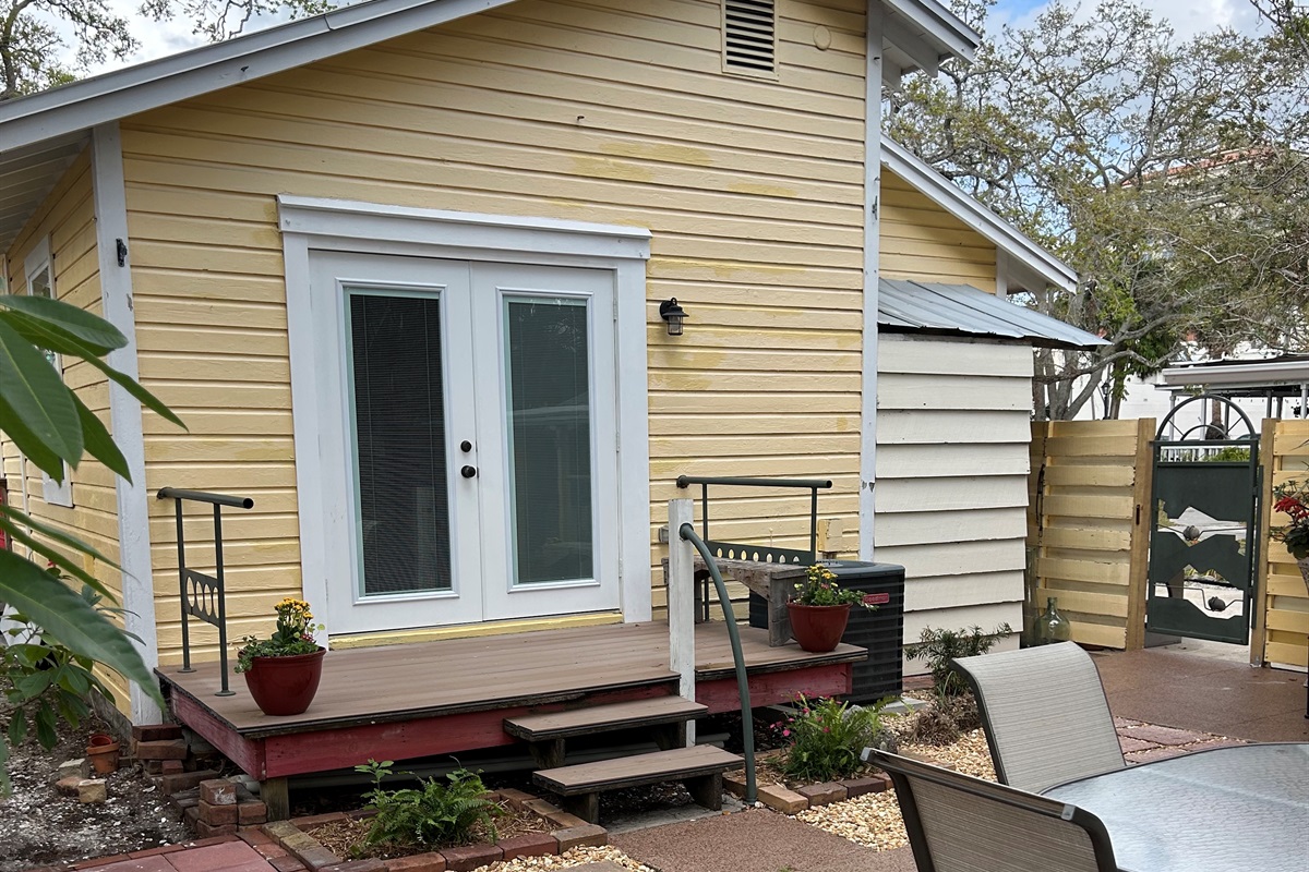 Back Entrance off of Porch