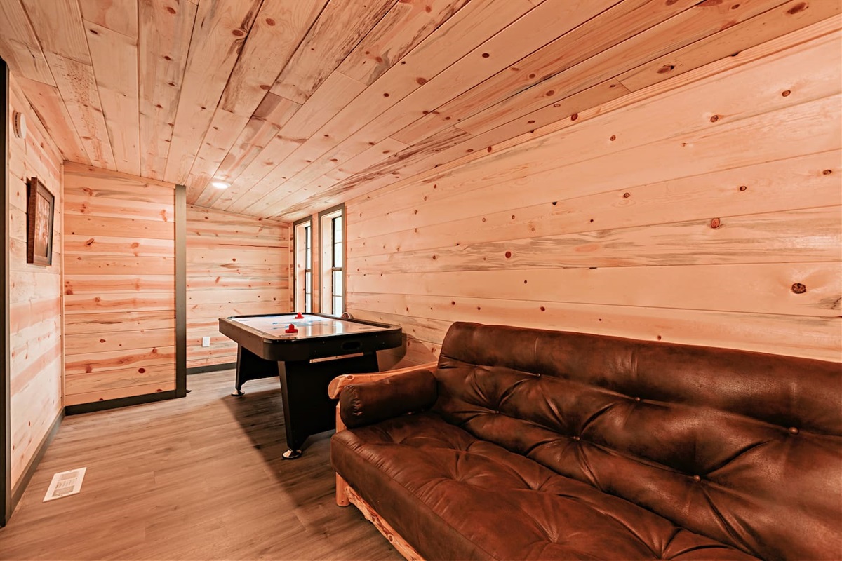 Game Room with futon