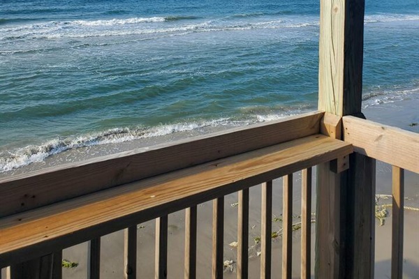 Balcony View at High Tide