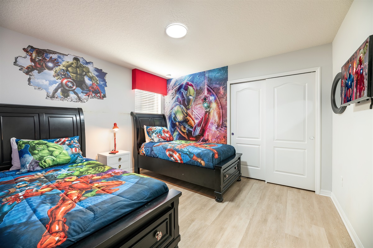 Twin Palms Villa: Bedroom 8-Two Twins