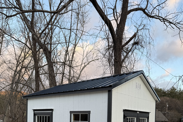 Storage shed for bikes