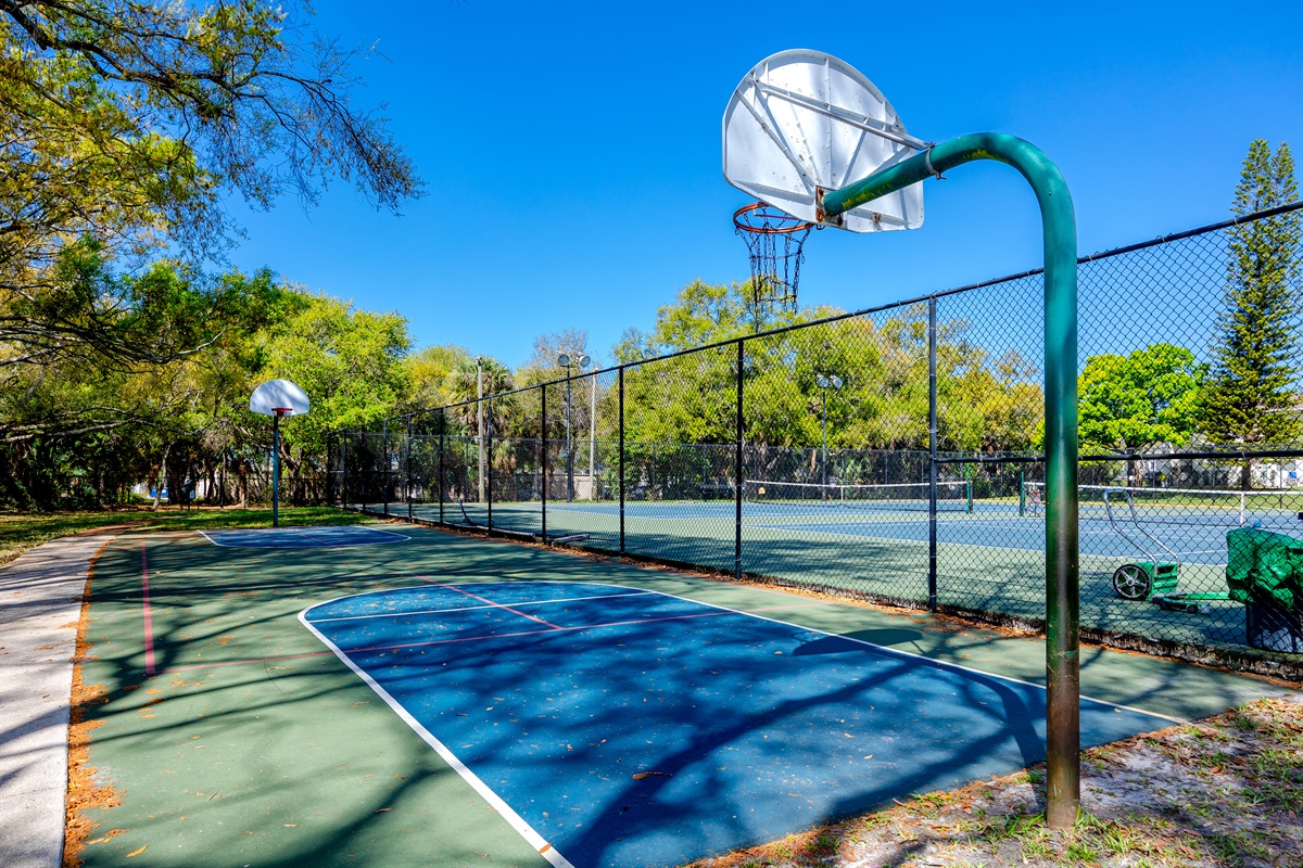 Basketball court!