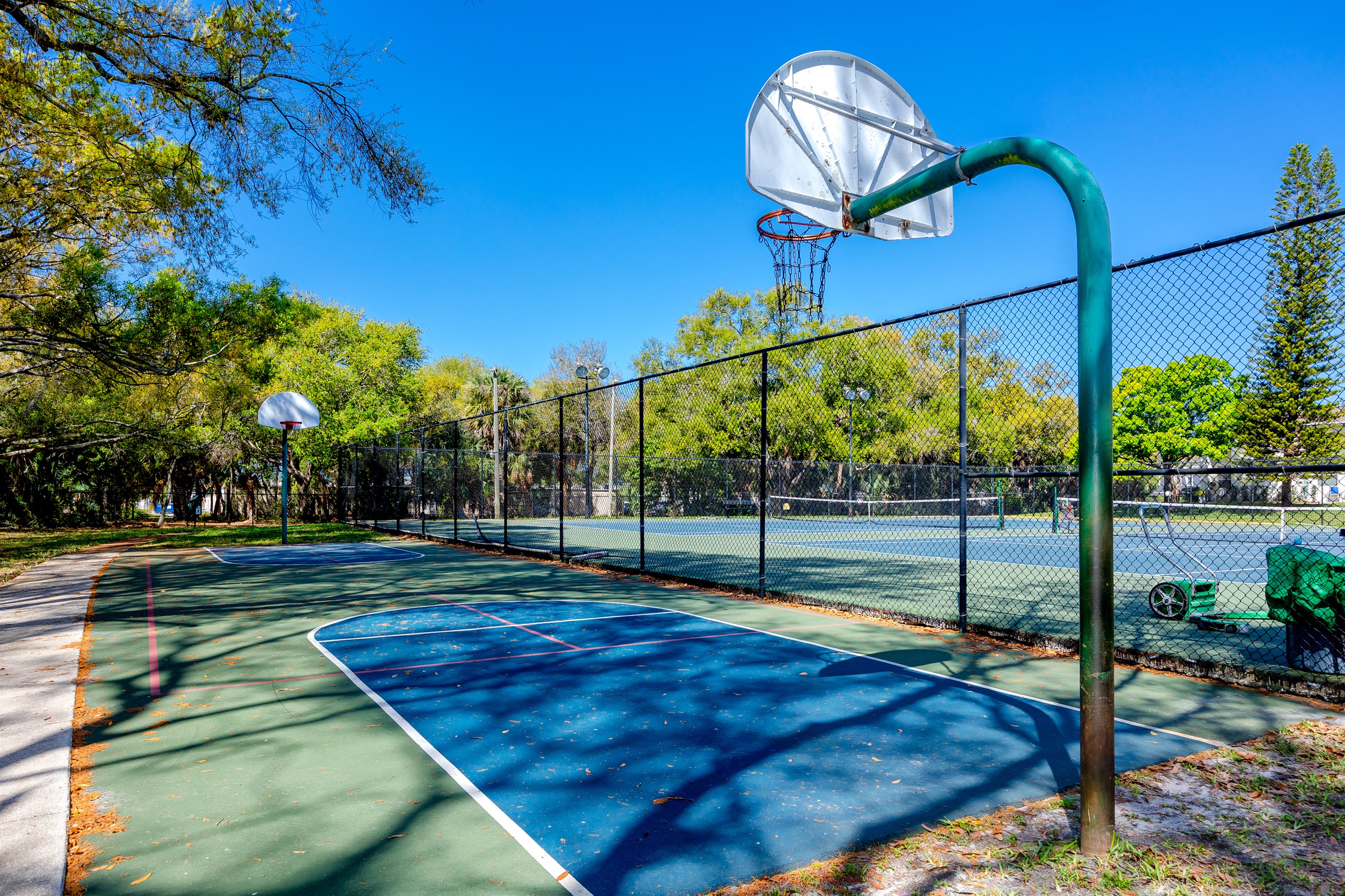 Basketball court!