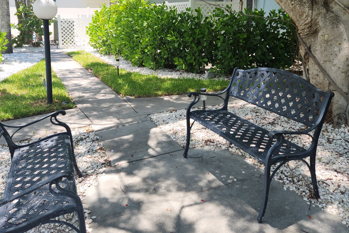 Outside seating