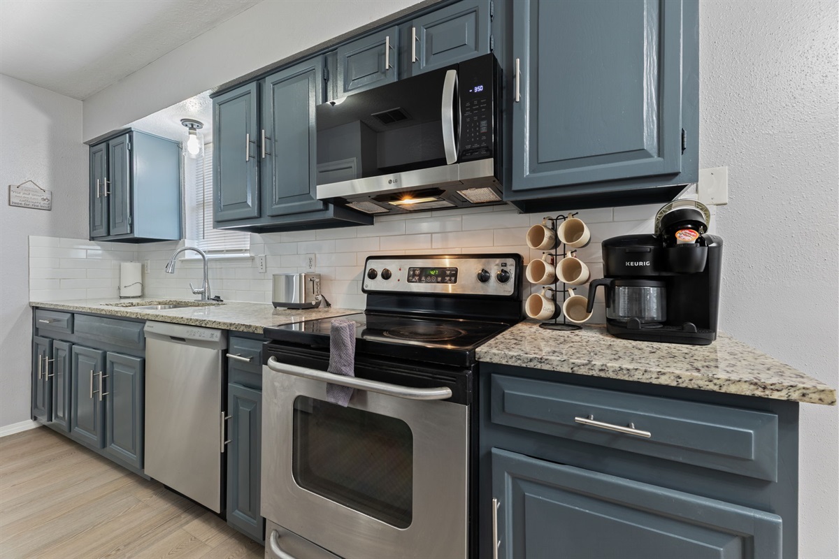 Cook, dine, and create memories in the fully equipped kitchen and bright dining space.