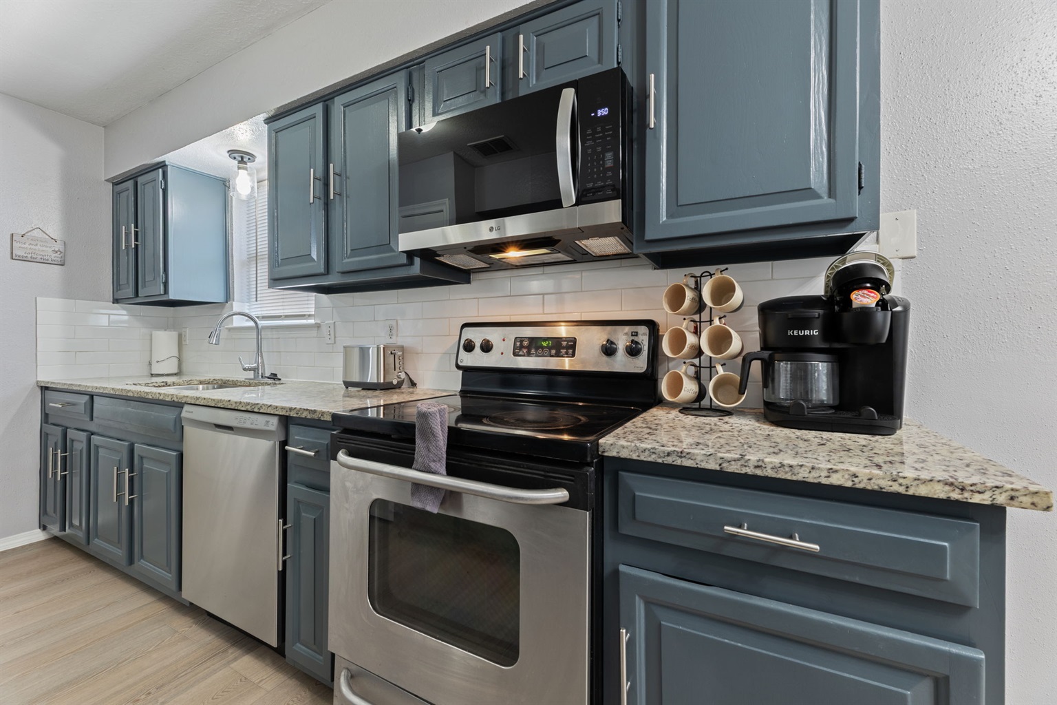 Cook, dine, and create memories in the fully equipped kitchen and bright dining space.
