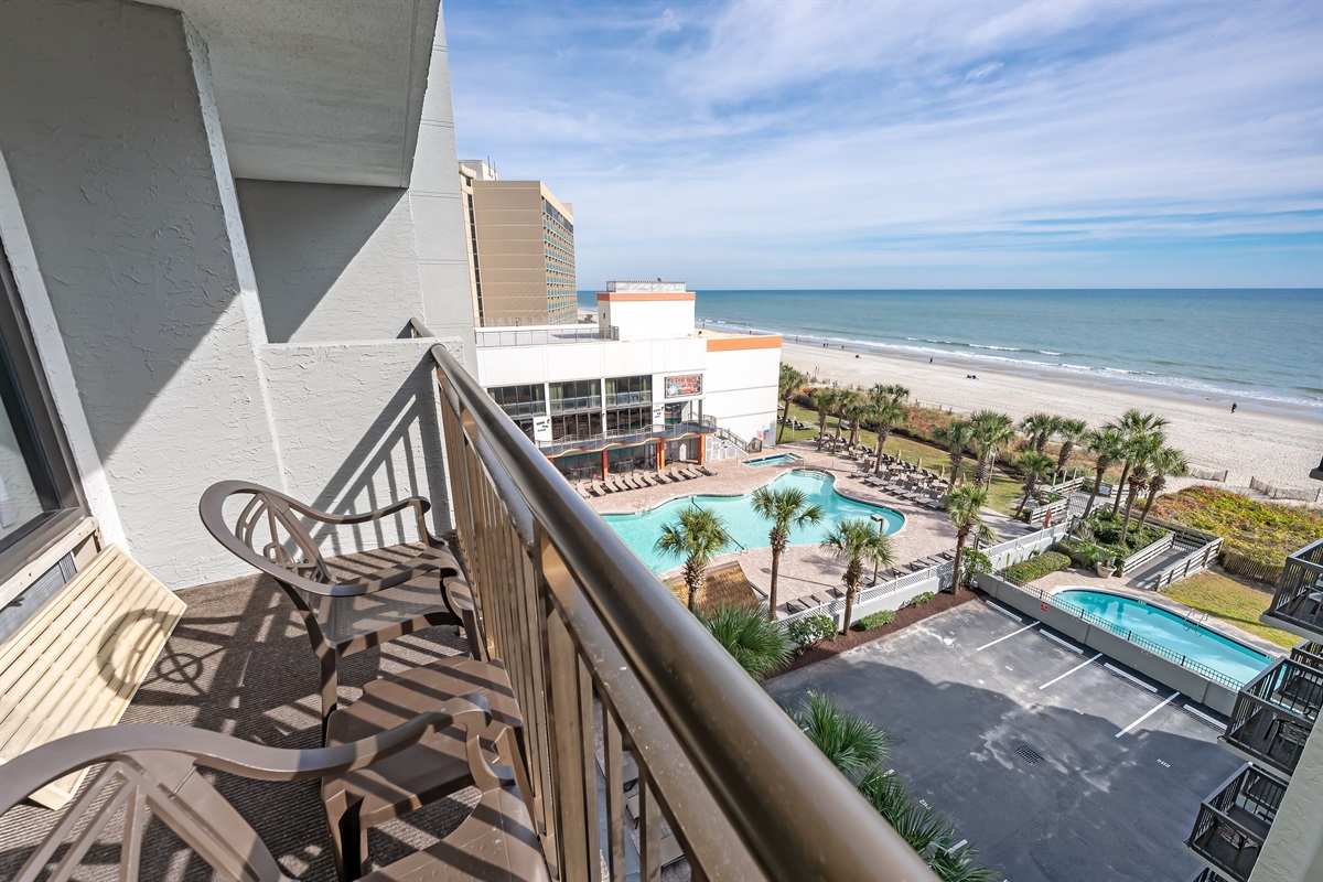 Amazing View from the Balcony!