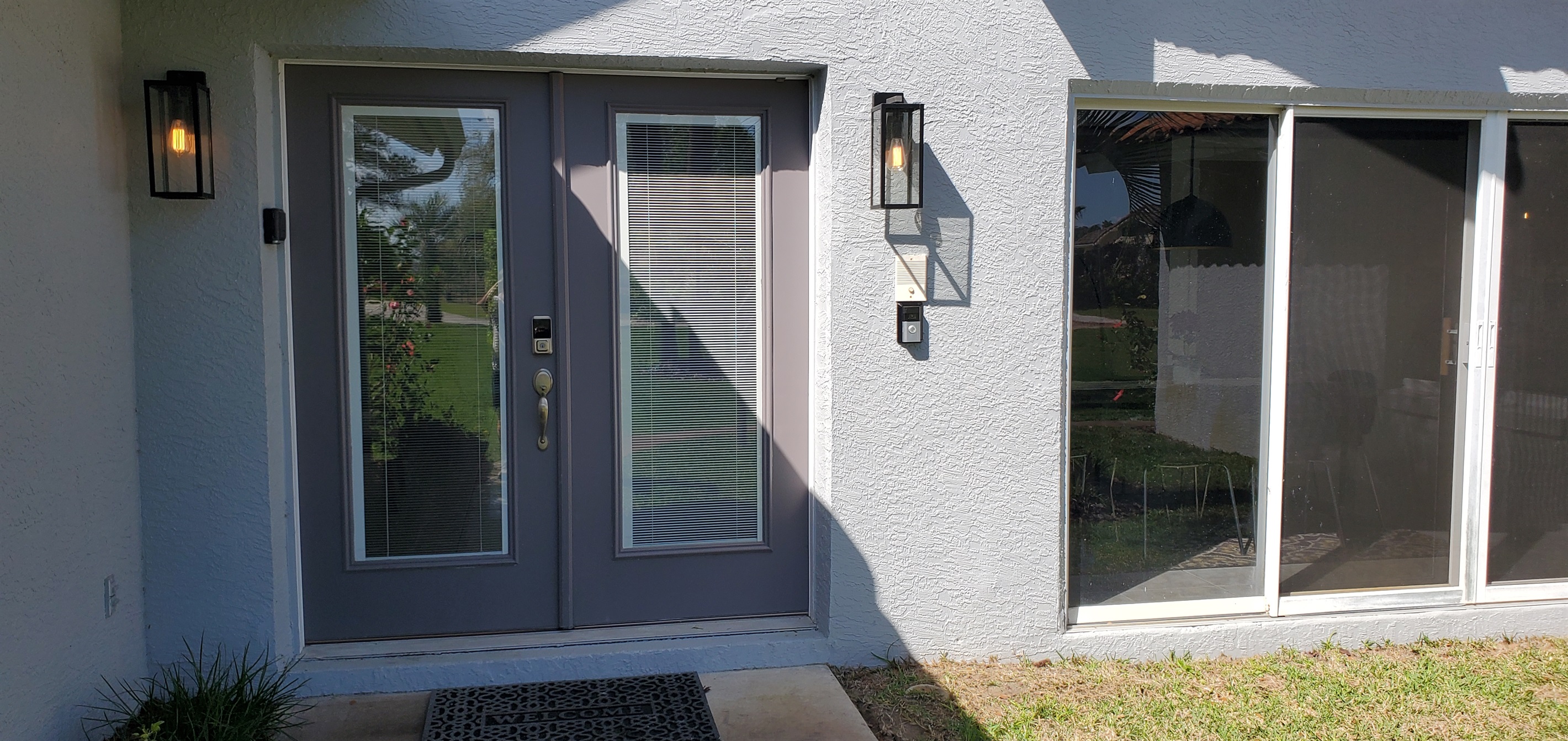 Front door at Sunset Cove