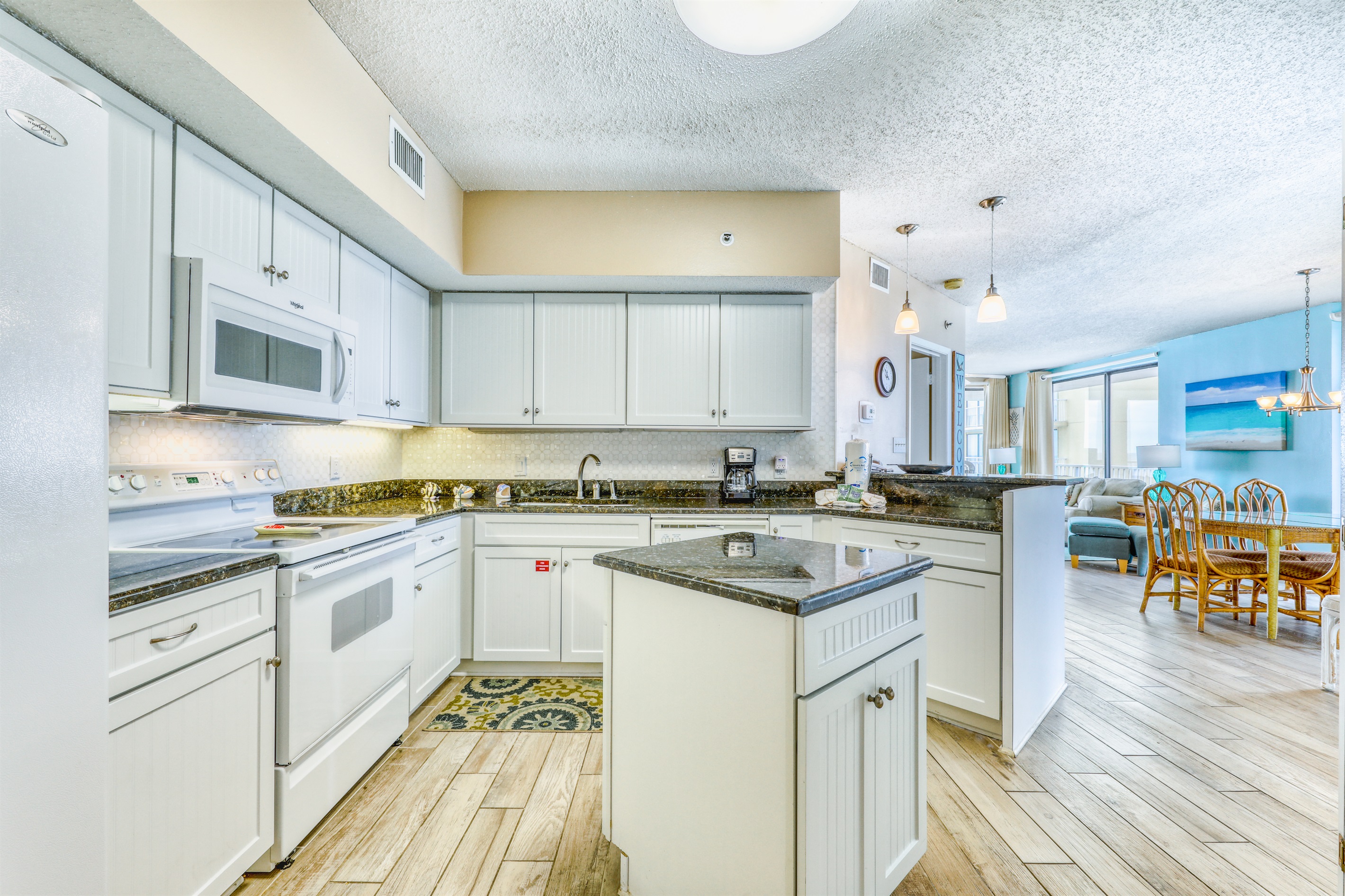 Kitchen view from entrance