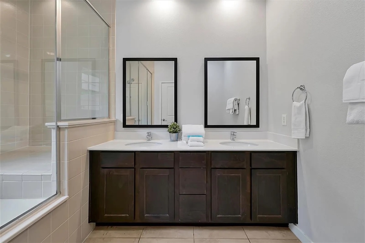 Master bathroom