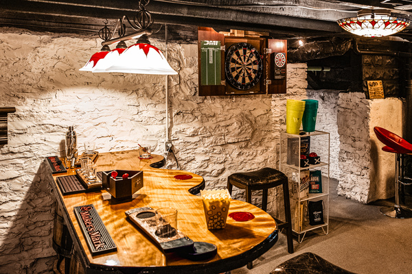 Bar glasses and barwear...just BYOB and have a great time reconnecting with friends and family.