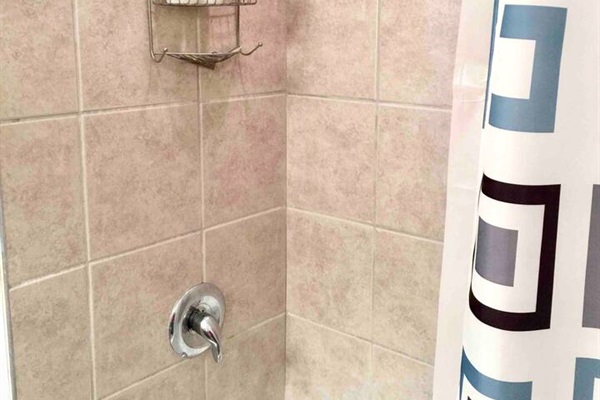 Second Bathroom with Tub/Shower, toilet, and sink
. 