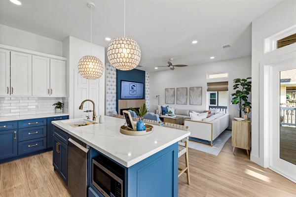 Open space to enjoy time together.