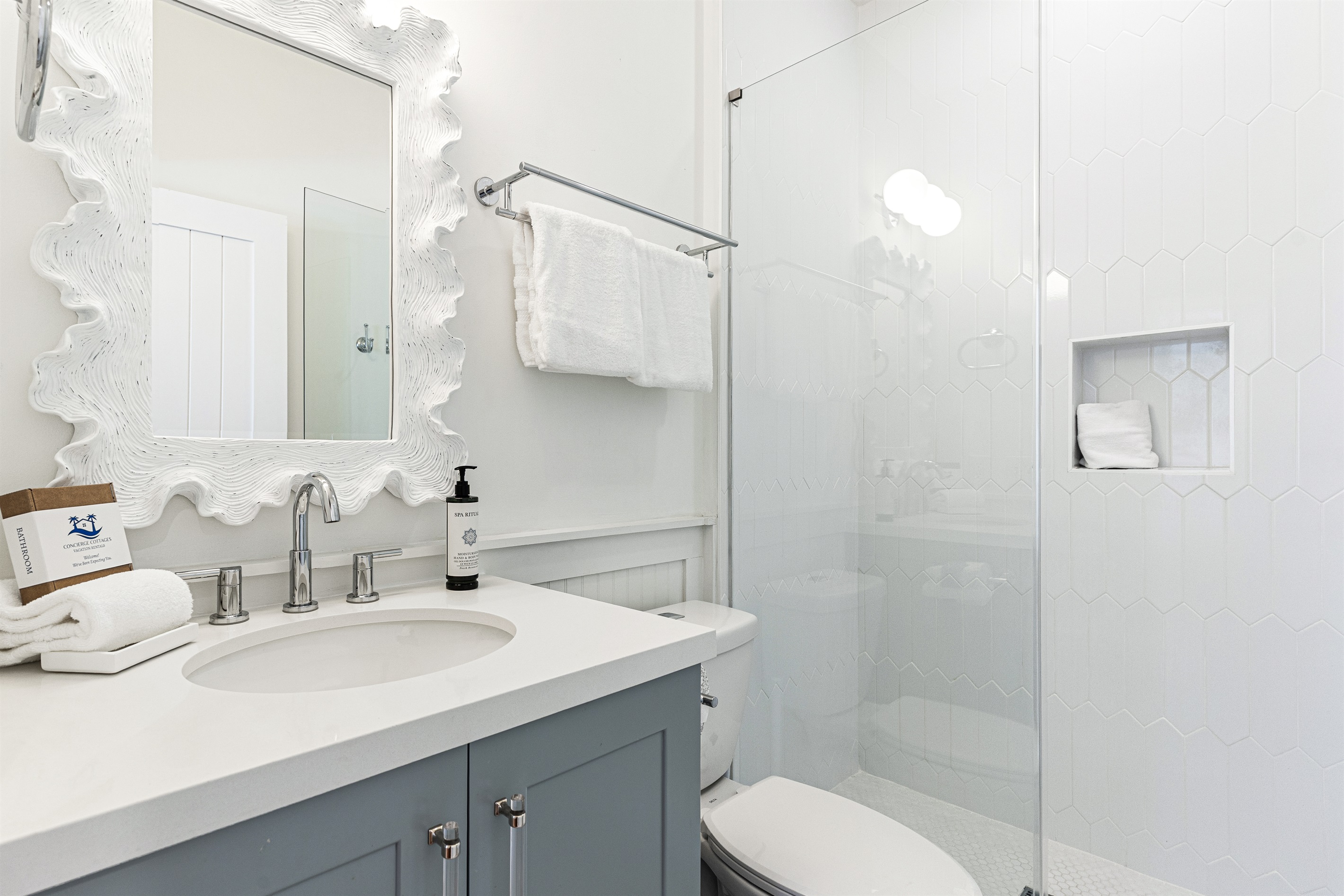 Downstairs Hall Bath- Shower Only