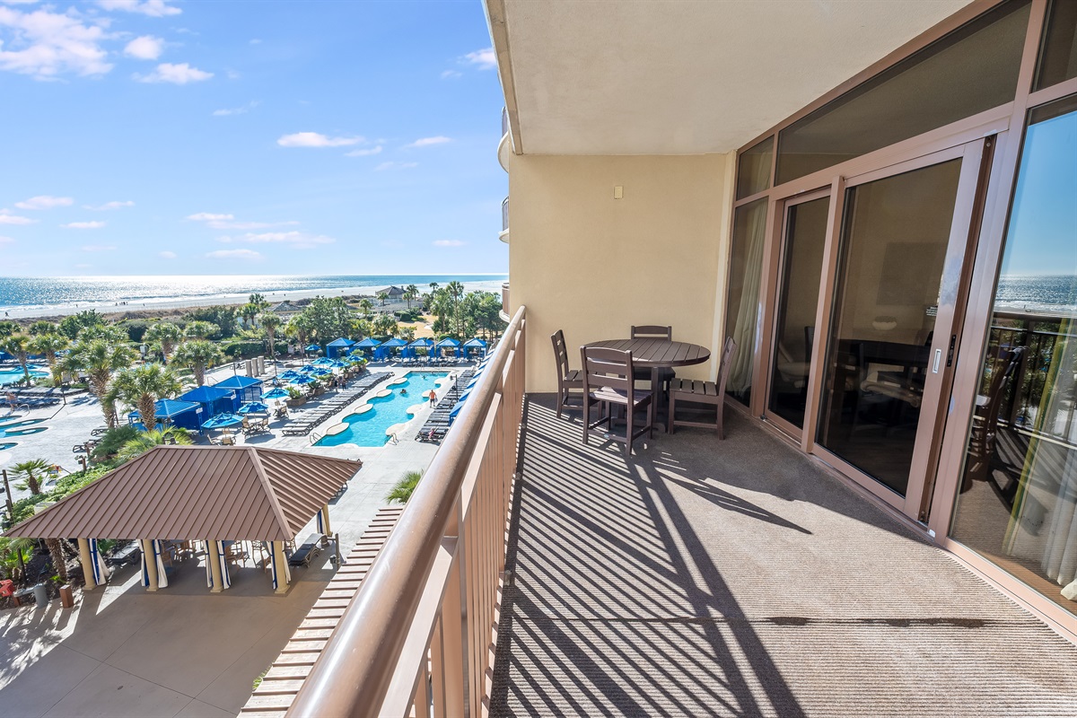 Amazing View from the Balcony!