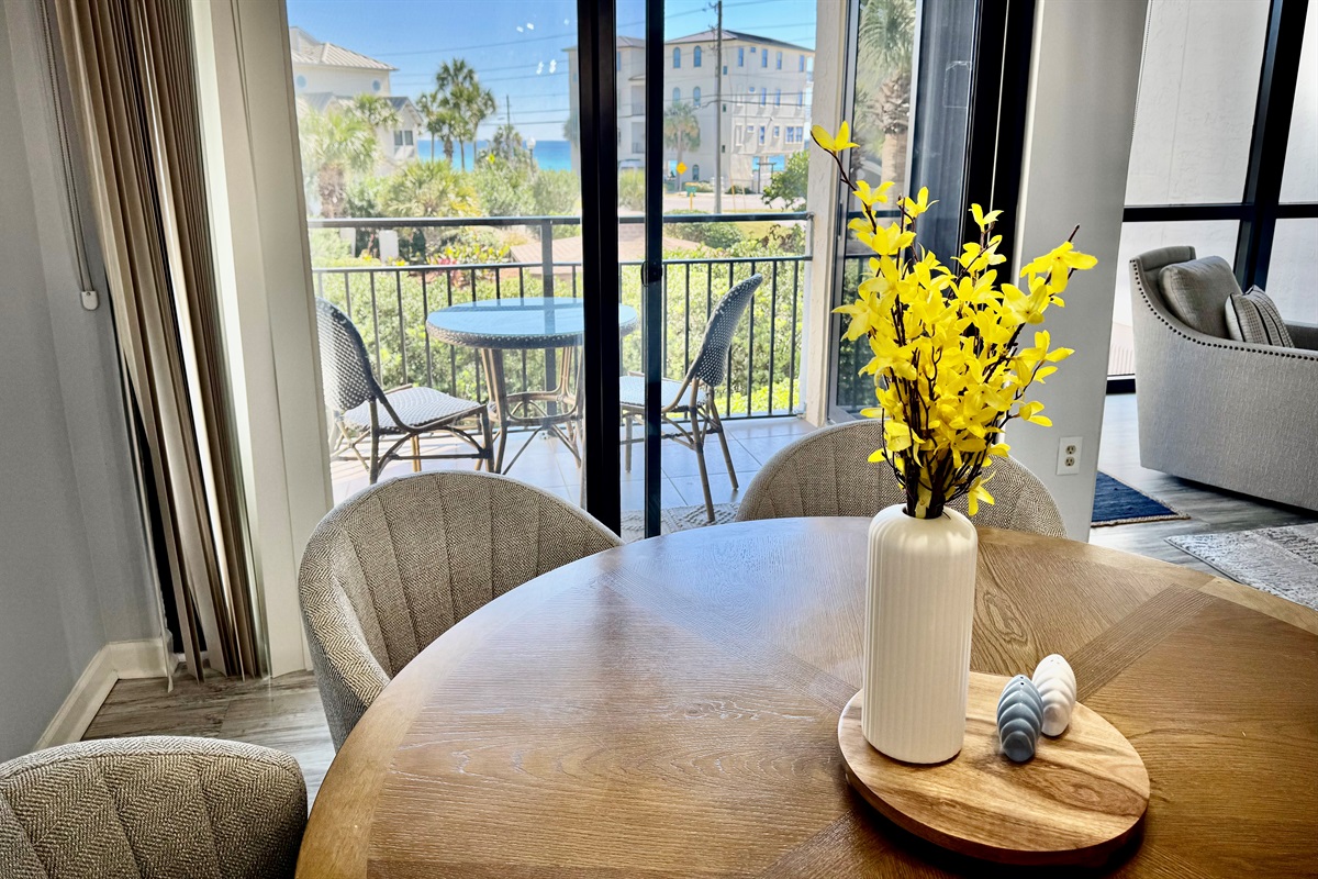 And that view!  AHHHHH!