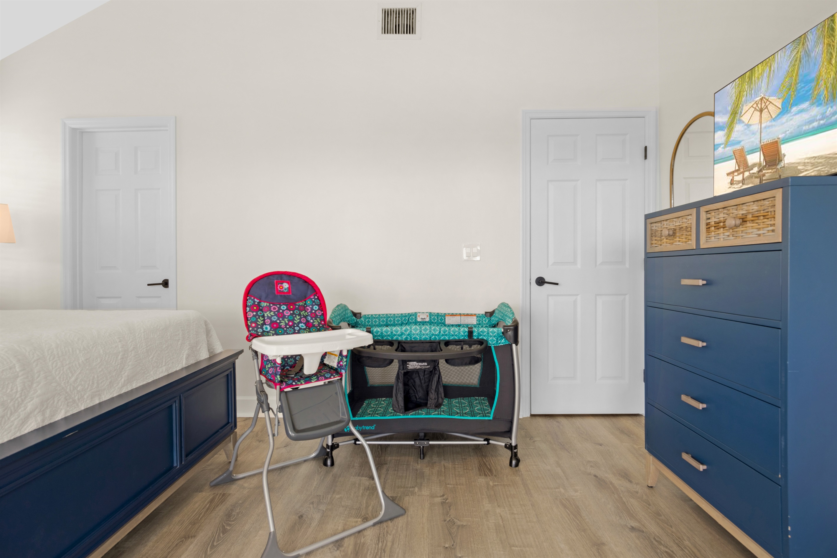 Baby items included