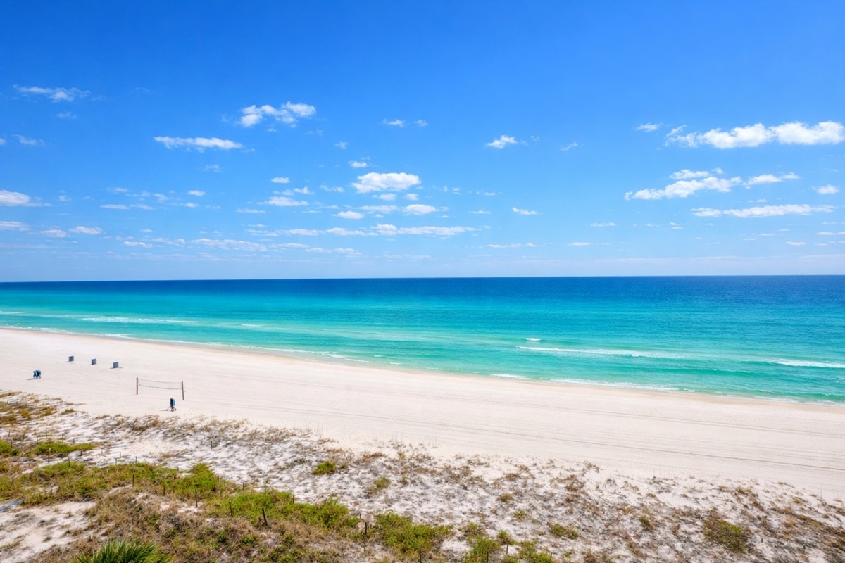 Balcony view--unbeatable!