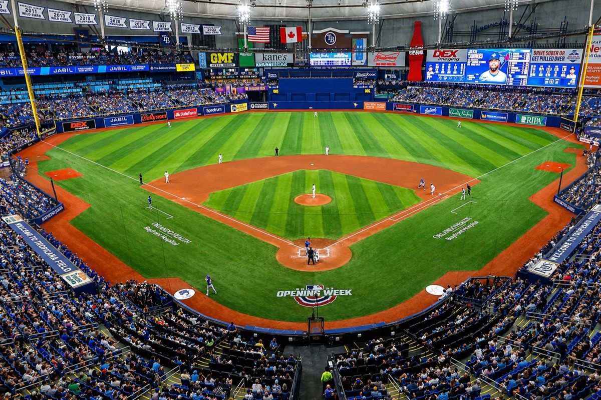 Catch a game at Tropicana Field, just a 3–5 minute drive away—home of the Tampa Bay Rays and a must-visit for sports fans and live events.