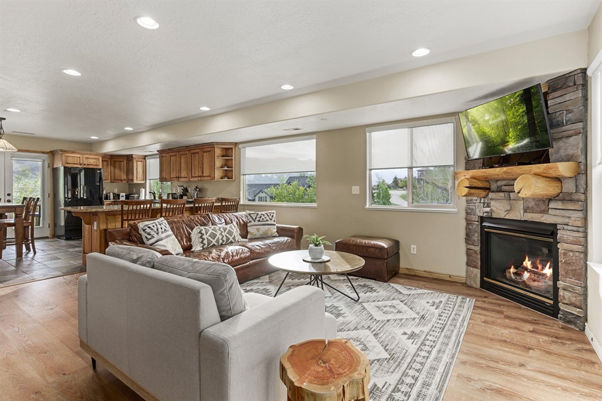 Open-concept living with plenty of seating—ideal for gathering, unwinding, and spending time together.
