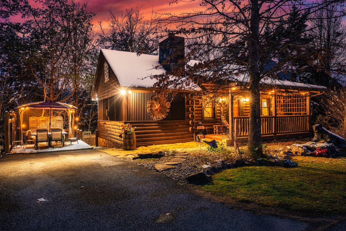 Driveway with parking for at least 2 cars comfortably