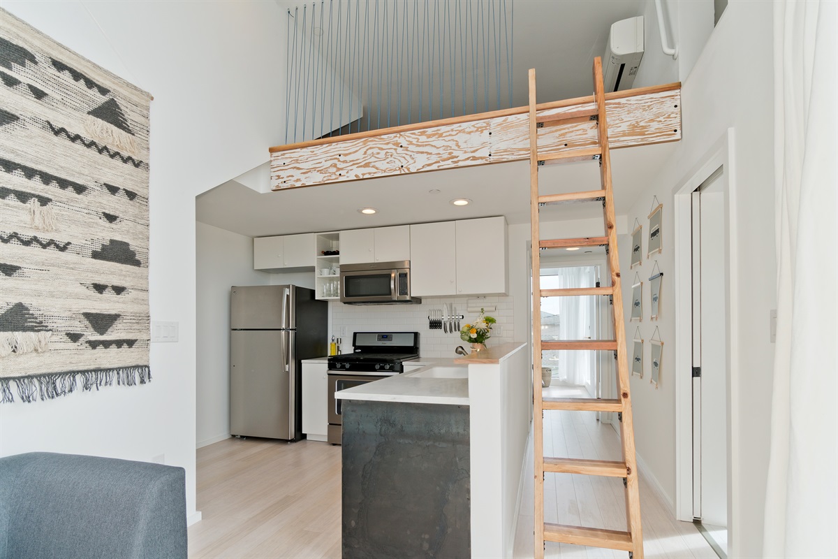 Loft Sleeping accessible via Ladder