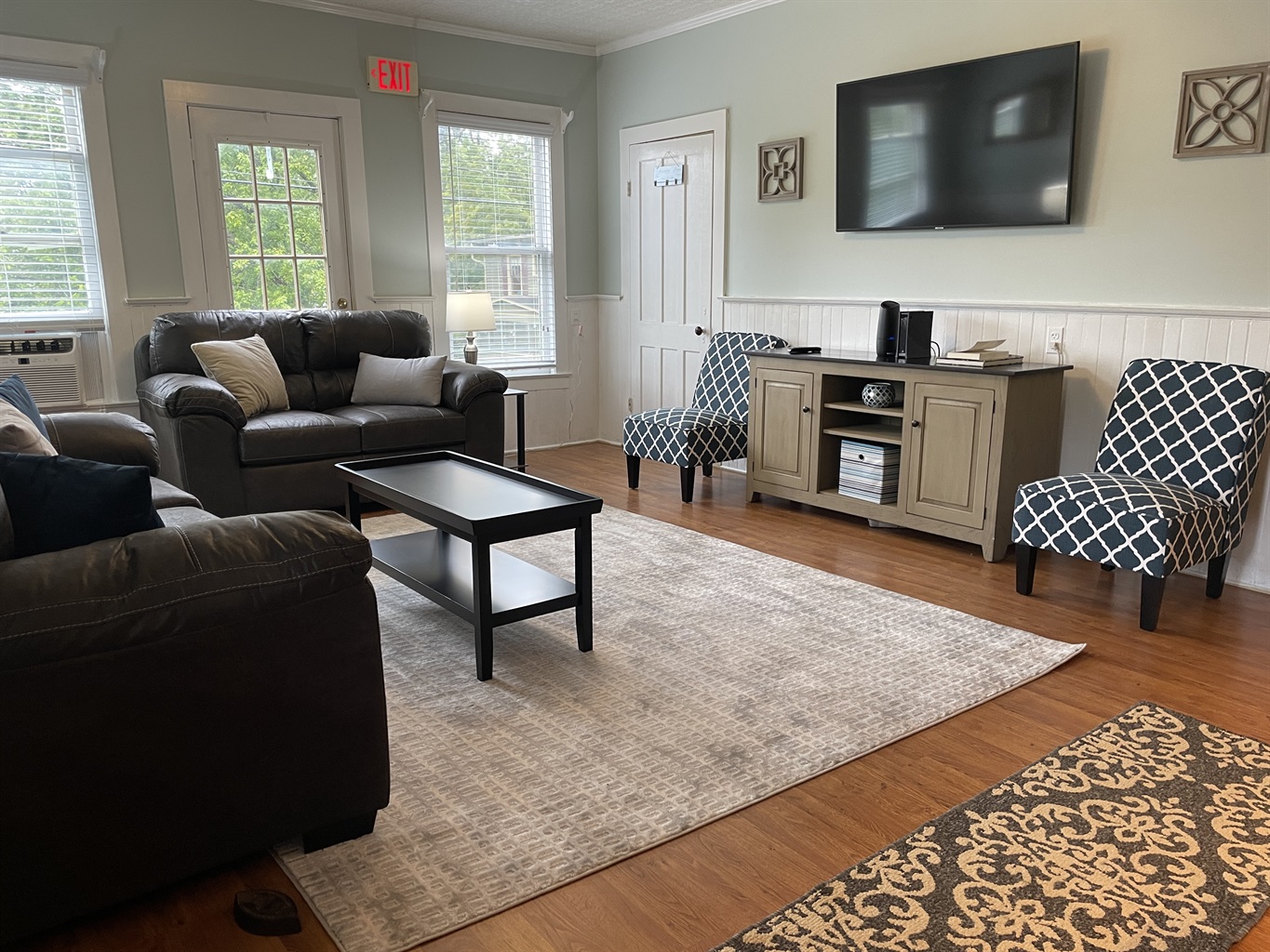 Renovated living room