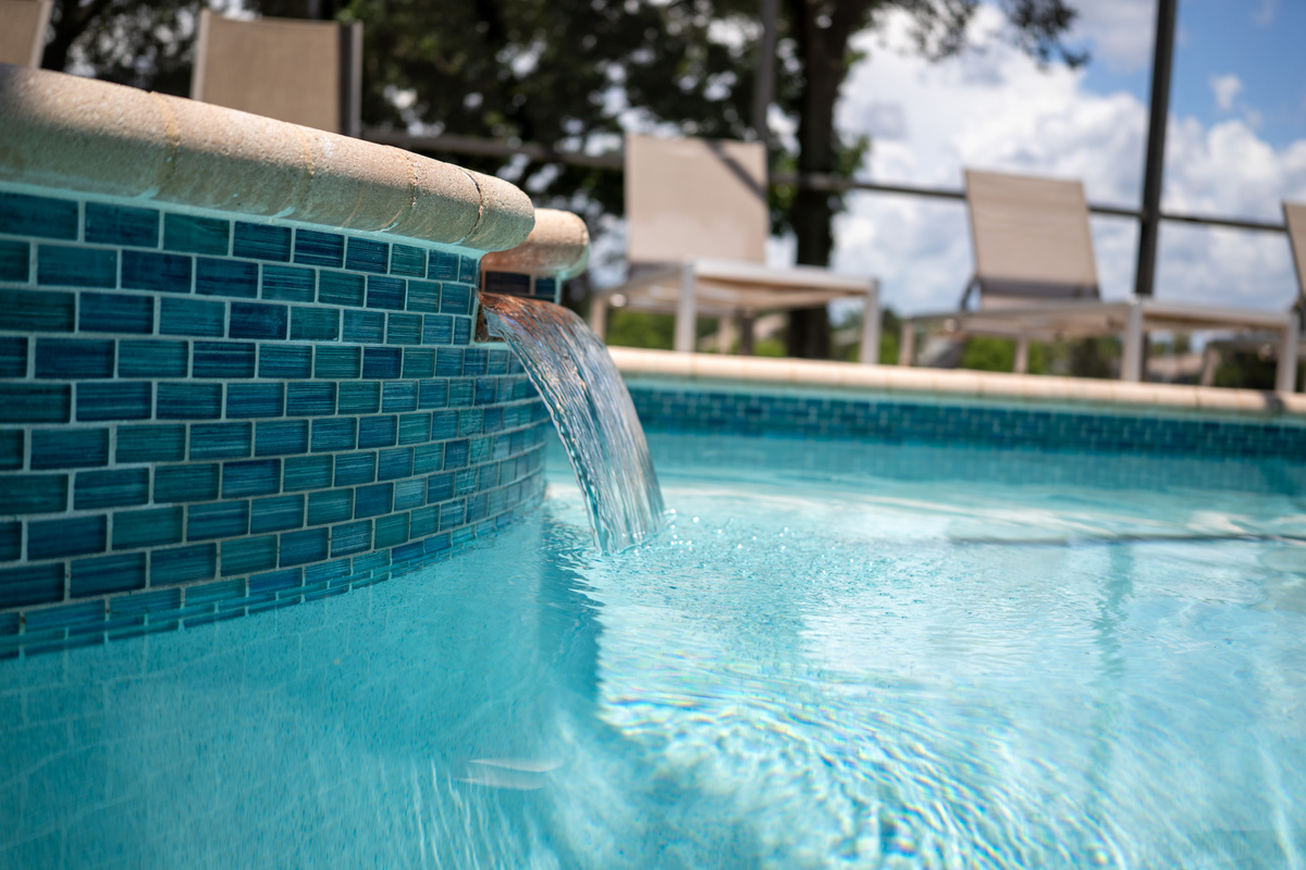 Soothing spa spillover 