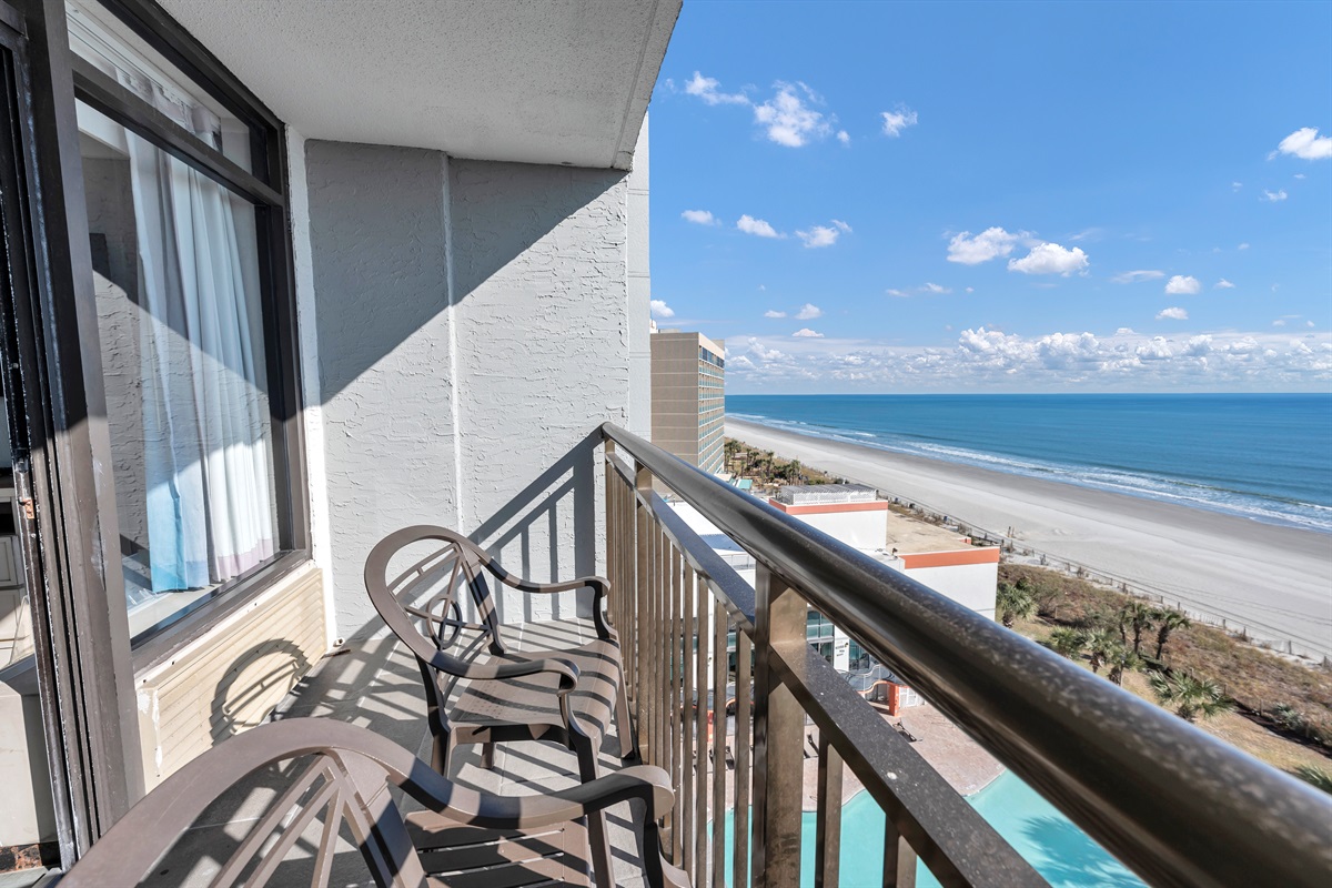 Amazing View from the Balcony!