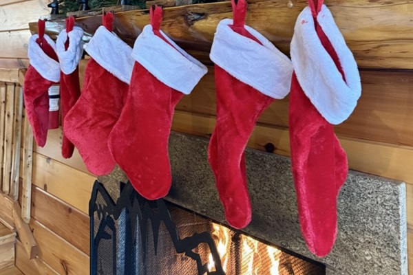 Christmas at the cabin is our favorite time of year!