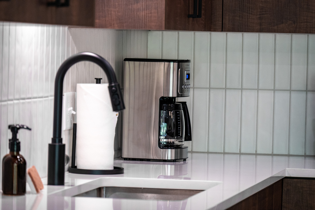 Coffee maker provided for use