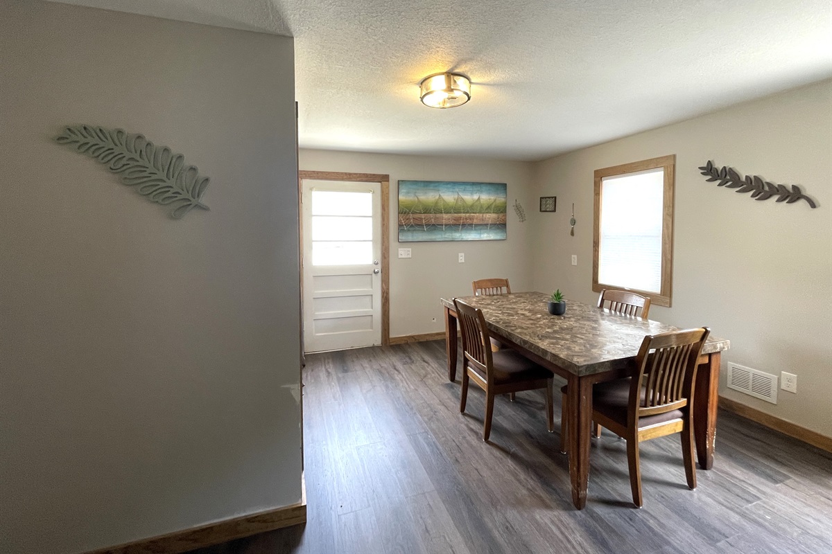Dining area
