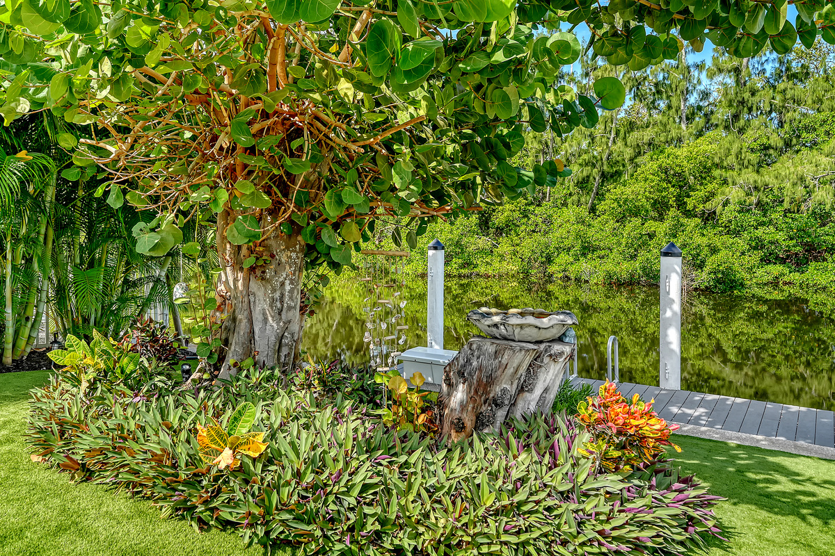 Beautiful tropical landscaping!