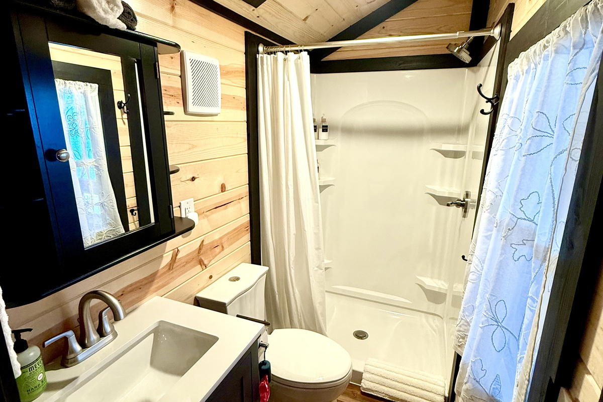 Bathroom with Large Shower