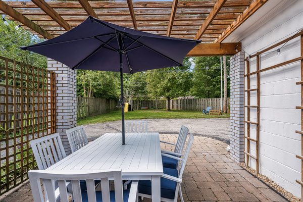 BACK PATIO + BACKYARD
