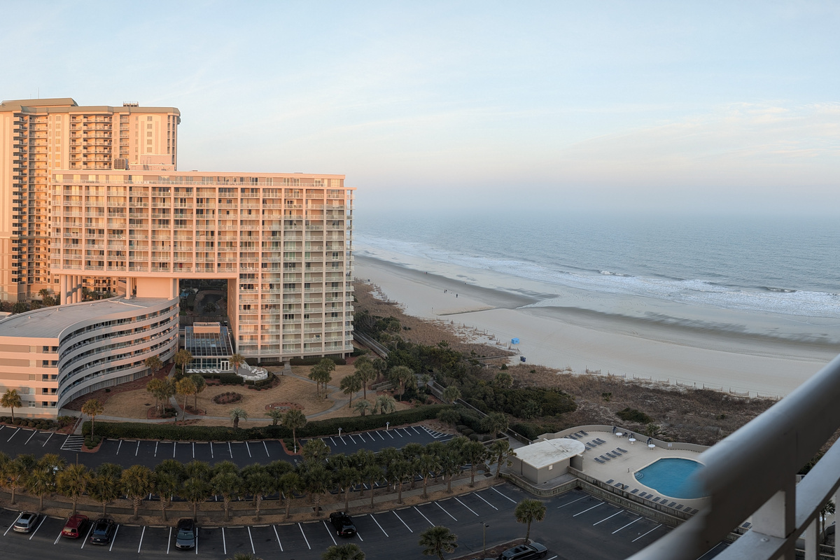 Balcony views facing NorthEast