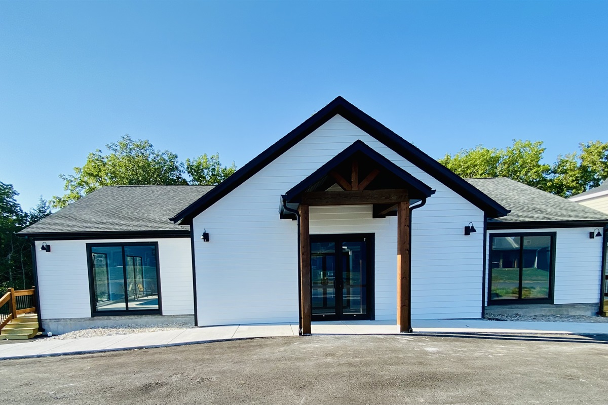 Indoor pool building
