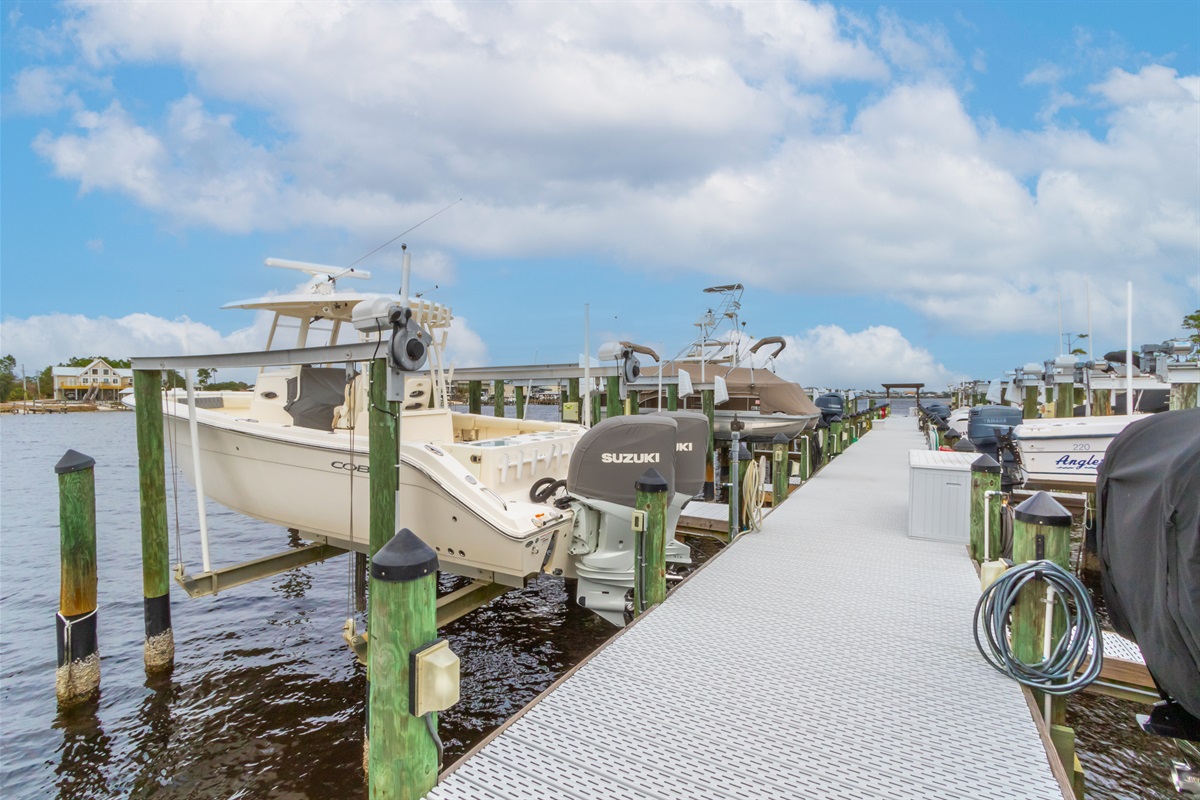 Boat Slip Available for you!