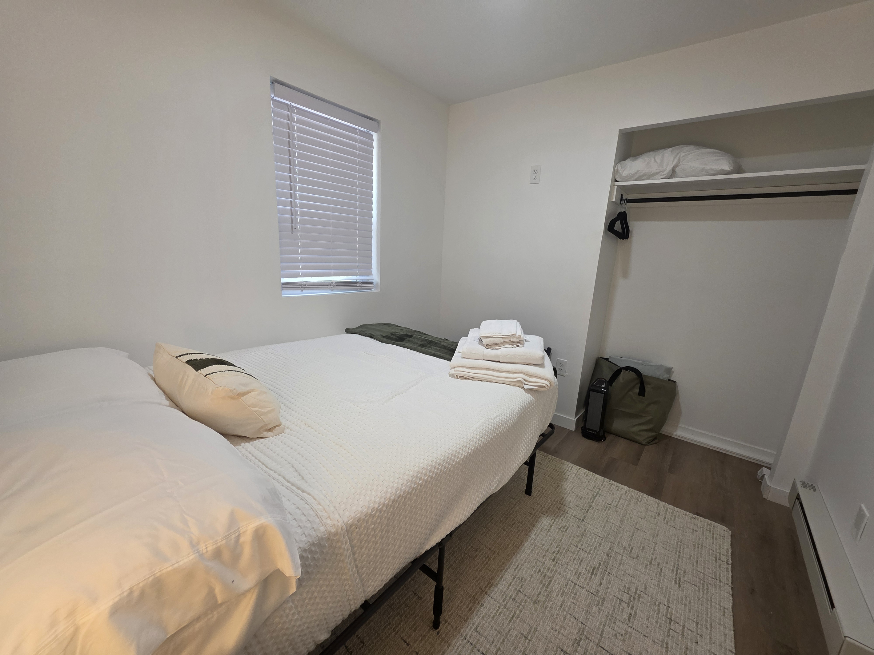 Bedroom #1 with full size bed.