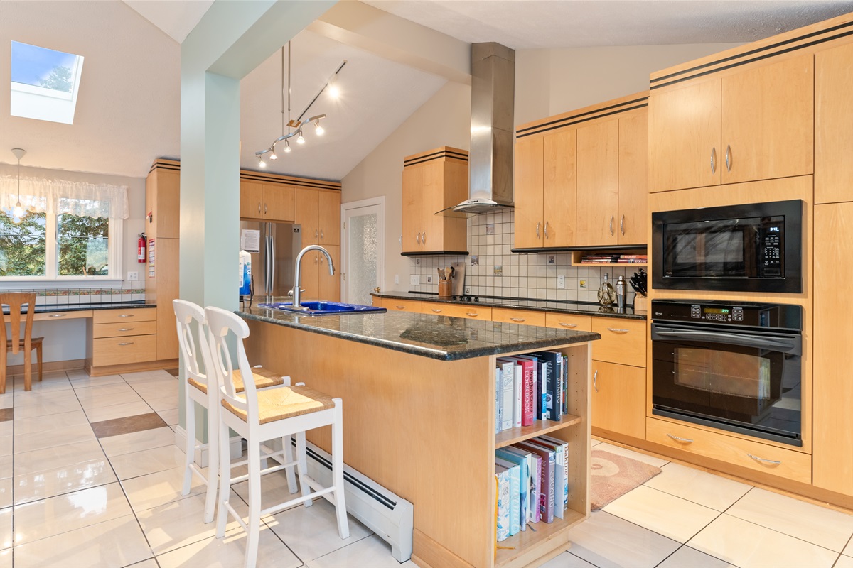 Open spacious kitchen-main floor