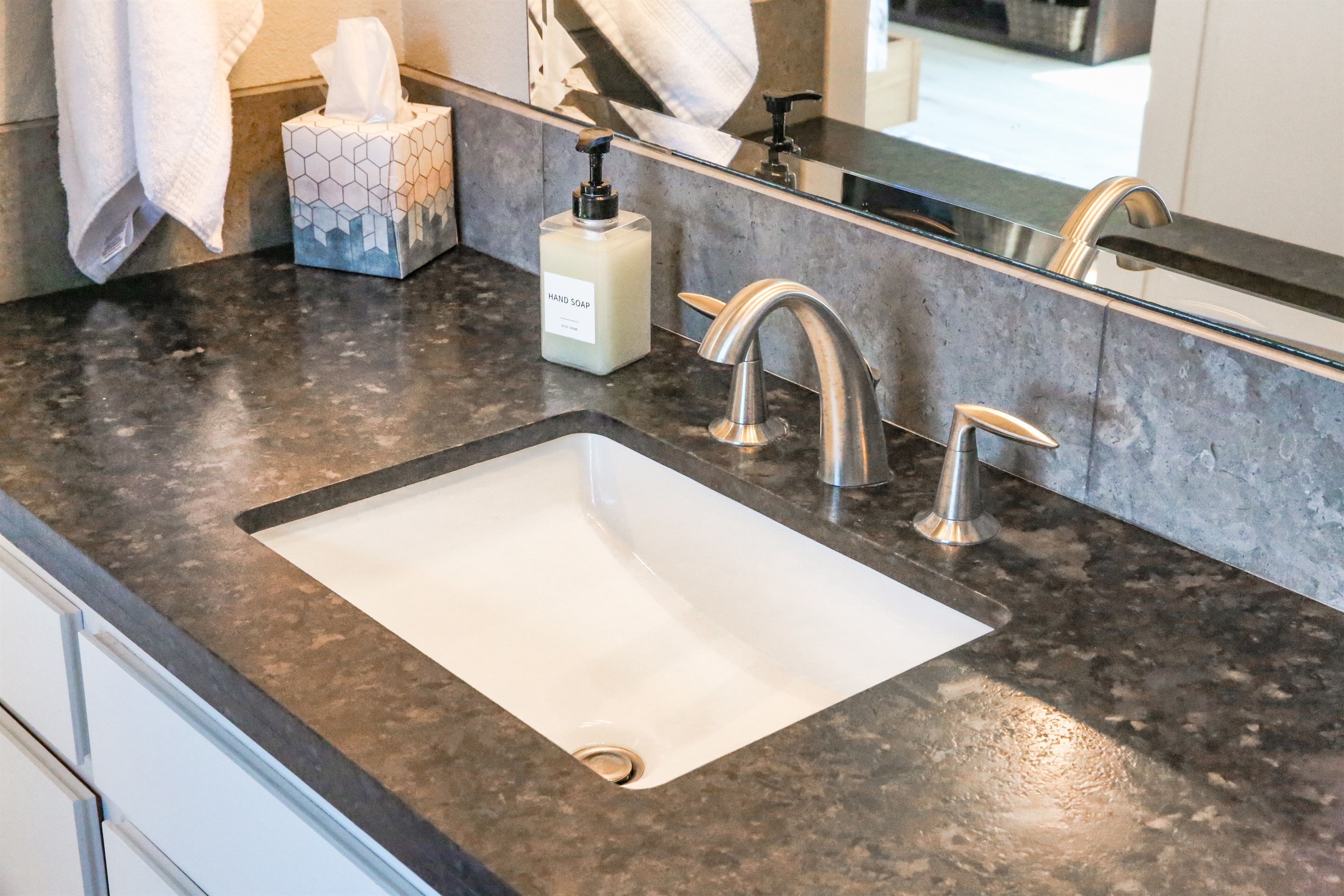 Pines by the sea ensuite bathroom with walk in shower