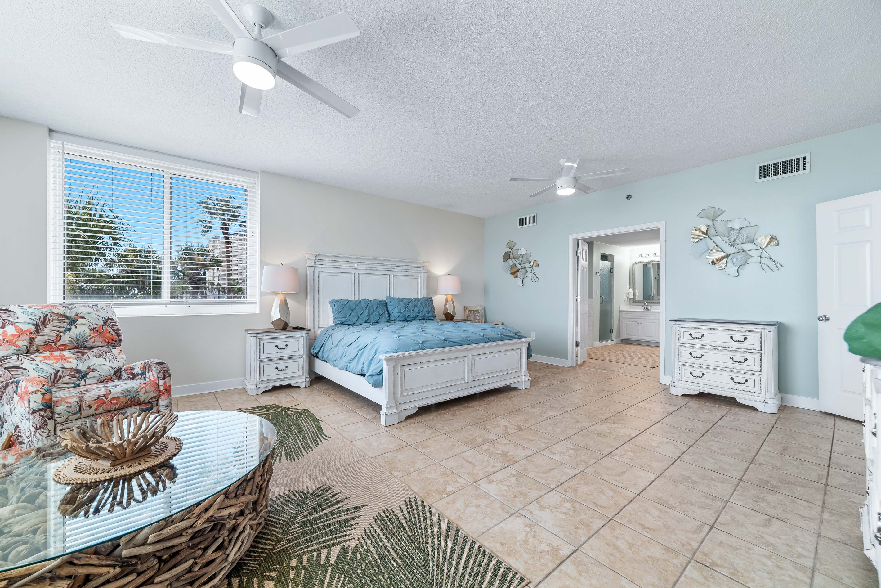 Enjoy the convenience of direct access to a private ensuite bathroom from this well-designed primary suite.