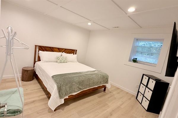 Bedroom #4:  This bedroom is spacious and features a King size Bed!