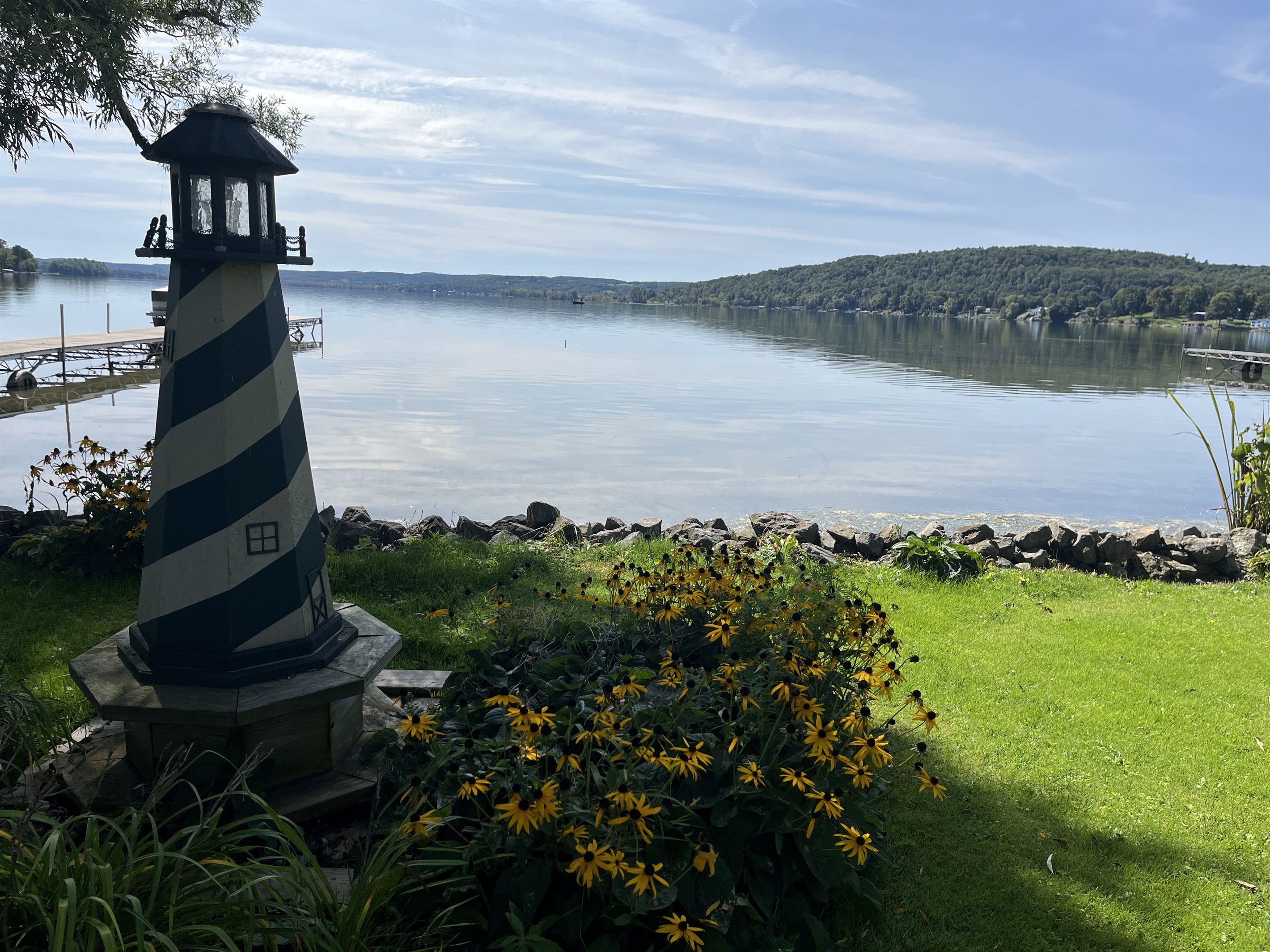 On the shores of Canadarago Lake